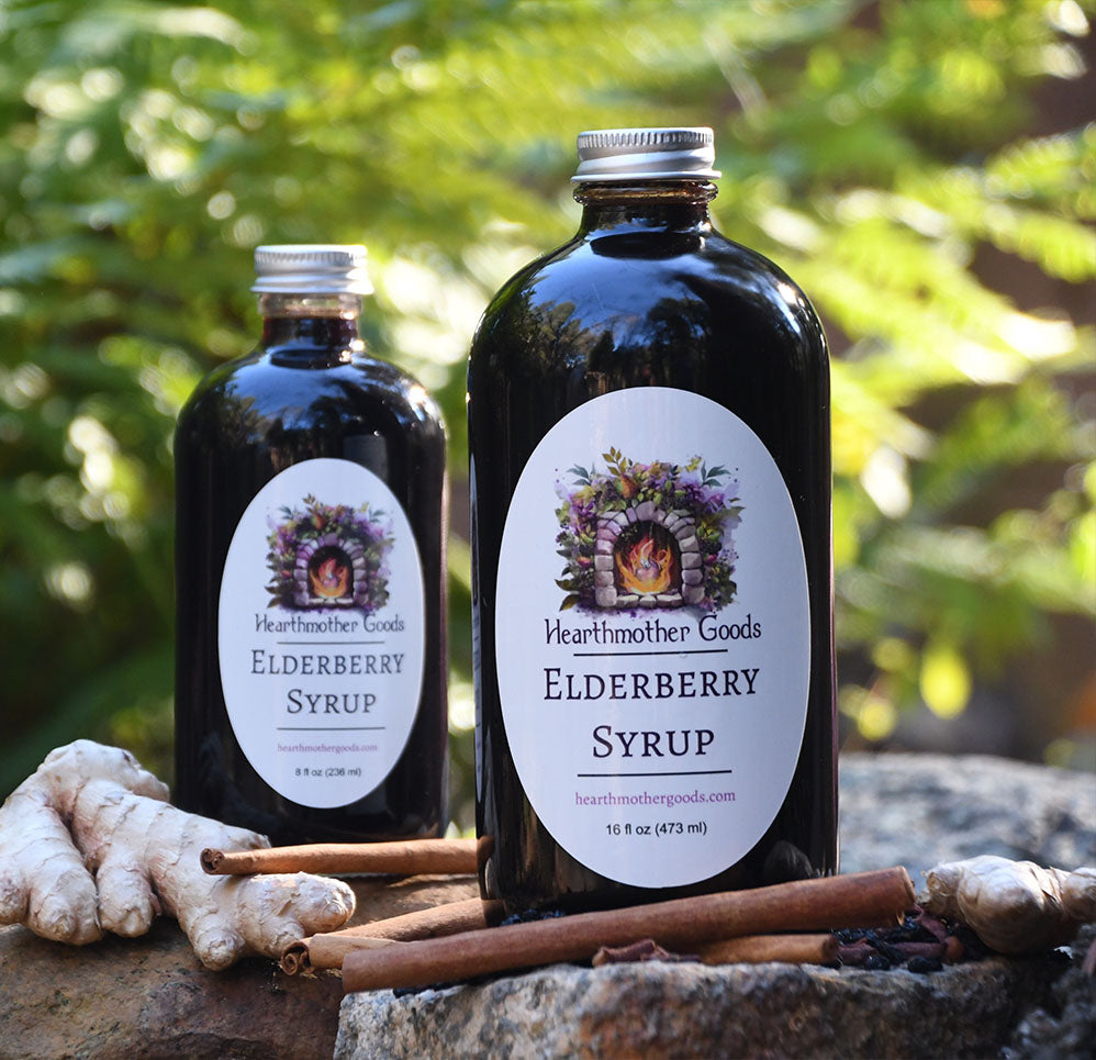 Local Herbal Remedies, Immune Support. Fire Cider and Elderberry Syrup ...